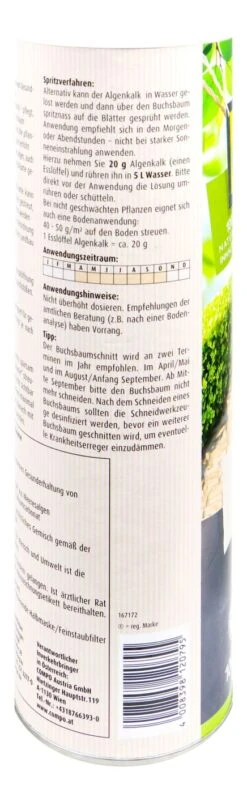 Compo Algenkalk Für Buchsbäume - 1 Kg 5 Compo Algenkalk Für Buchsbäume - 1 Kg -Bio Garten Compo20Algenkalk 34607 H02