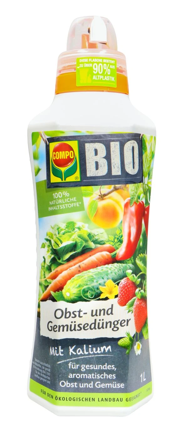 Compo Bio Obst- Und Gemüsedünger - 1 L 1 Compo Bio Obst- Und Gemüsedünger - 1 L