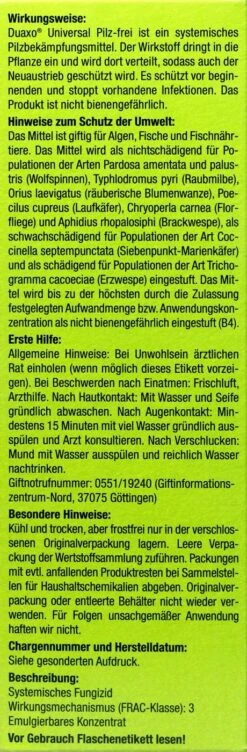 Compo Duaxo Universal Pilz-frei - 150 Ml -Bio Garten Compo20Duaxo20Universal20Pilz frei 31148 R01