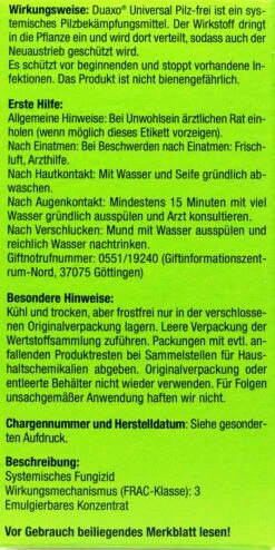 Compo Duaxo Universal Pilz-frei - 75 Ml -Bio Garten Compo20Duaxo20Universal20Pilz frei 31242 L01