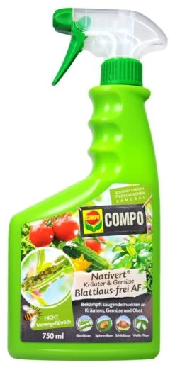 Compo Nativert Kräuter & Gemüse Blattlaus-frei AF - 0,75 L