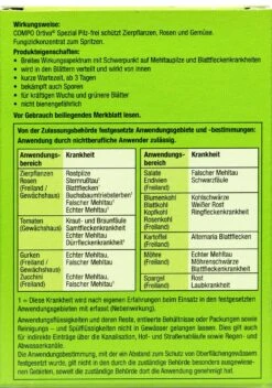 Compo Ortiva Spezial Pilz-frei - 20 Ml -Bio Garten Compo20Ortiva20Spezial20Pilz frei 31132 H01