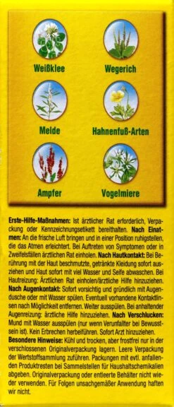 Compo Rasenunkraut-Vernichter Banvel Quattro - 75 Ml -Bio Garten Compo20Rasenunkraut Vernichter20Banvel20Quattro 33419 R01