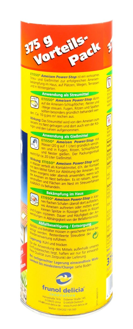 Etisso Ameisen Power-Stop - 0,375 Kg 2 Etisso Ameisen Power-Stop - 0,375 Kg – Bild 2