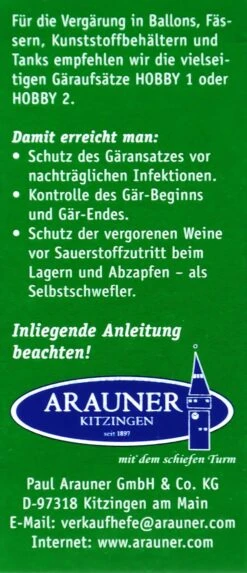 Kitzinger Reinzucht-Hefe Malaga - 20 Ml -Bio Garten Kitzinger20Reinzuchthefe 15105 H01
