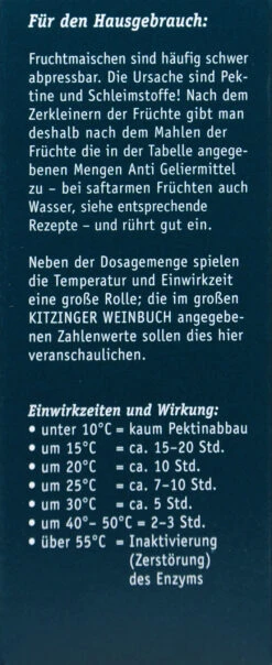 Kitzinger Anti Geliermittel - 50 G -Bio Garten Kitzinger Anti Geliermittel 15145 H01