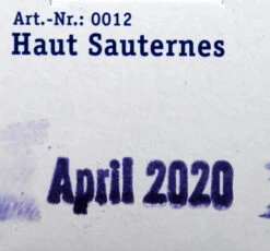 Kitzinger Hefe Haut Sauternes - 20 Ml -Bio Garten Kitzinger Hefe Haut Sauternes 15119 O01