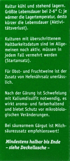 Kitzinger Hefe Liebfraumlich - 20 Ml 8 Kitzinger Hefe Liebfraumlich - 20 Ml -Bio Garten Kitzinger Hefe Liebfraumilch 15117 R01