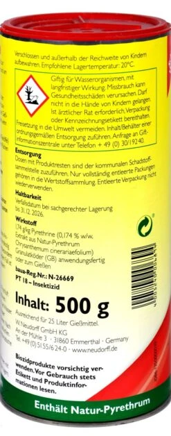 Neudorff Loxiran - S - Ameisenmittel - 0,5 Kg -Bio Garten Neudorff20Loxiran20 S 20Ameisen20Mittel 36212 H02