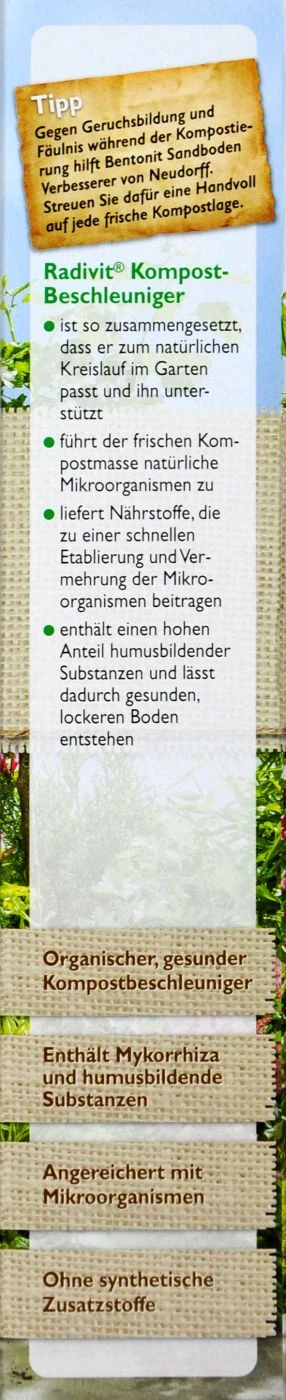 Neudorff Radivit Kompost-Beschleuniger - 1 Kg 2 Neudorff Radivit Kompost-Beschleuniger - 1 Kg – Bild 2