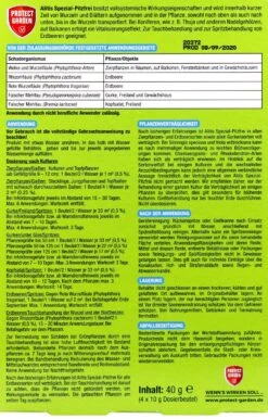 Protect Garden Alitis Spezial Pilzfrei - 40 G -Bio Garten Protect20Garden20Alitis20Spezial20Pilzfrei 33520 H01