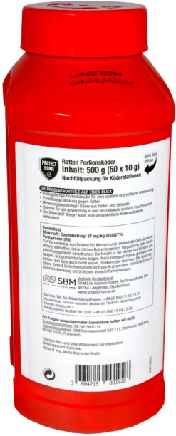 Bio Garten -Bio Garten Protect20Home20Rodicum20Ratten20Portionskoeder 38613 H01