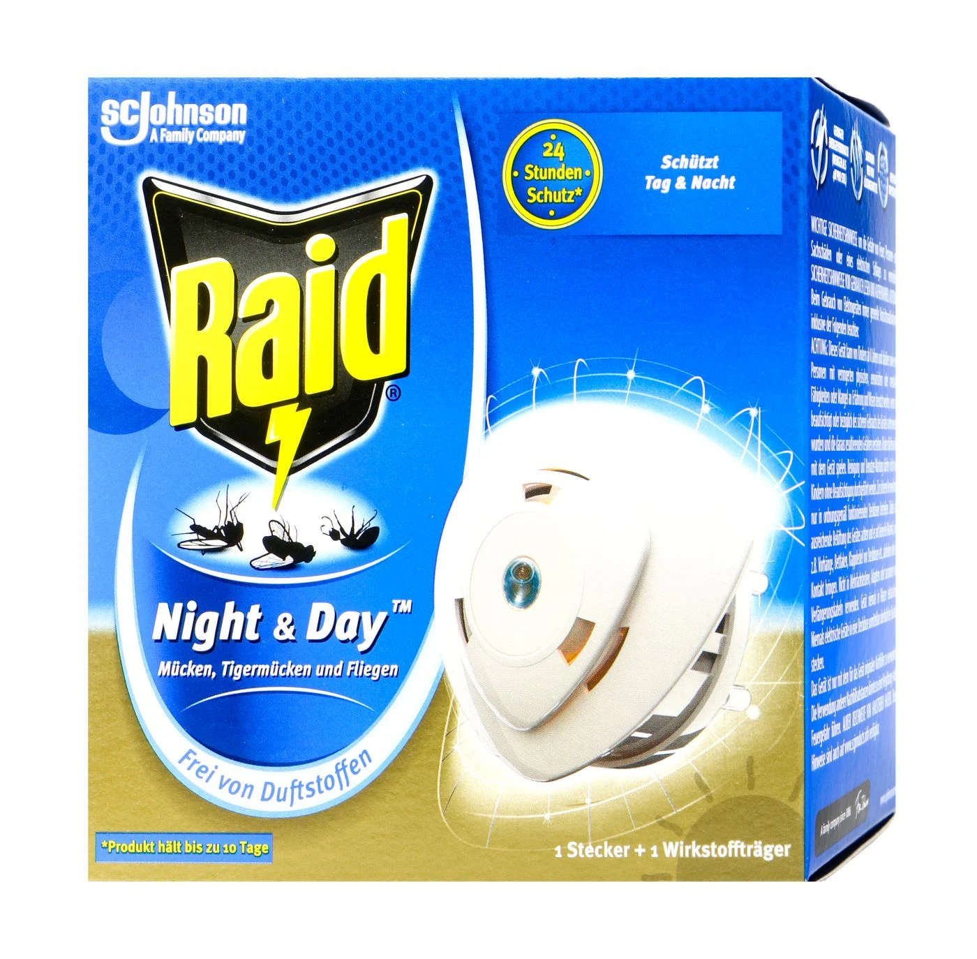 Raid Insektenstecker Night & Day Original 1 Raid Insektenstecker Night & Day Original