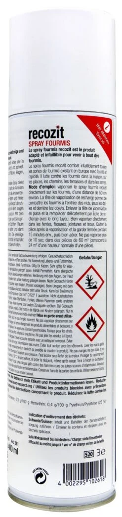 Recozit Ameisen Spray - 0,4 L -Bio Garten Recozit20Ameisen20Spray 41260 H02