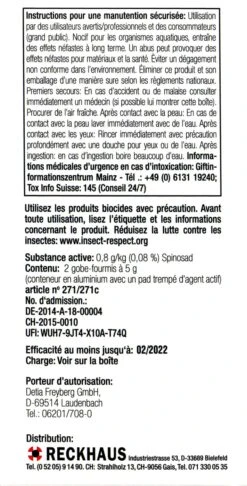 Recozit Ameisenköderdose - 2 Stück -Bio Garten Recozit20Ameisenkoederdose 37266 R01