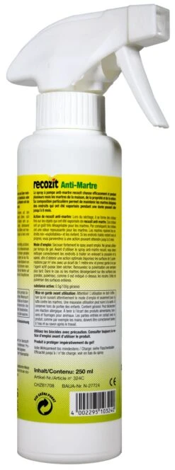 Recozit Anti-Marder Spray - 250 Ml 5 Recozit Anti-Marder Spray - 250 Ml -Bio Garten Recozit20Anti Marderspray 31216 H02