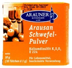 Kitzinger Arausan Schwefel-Pulver - 10 G