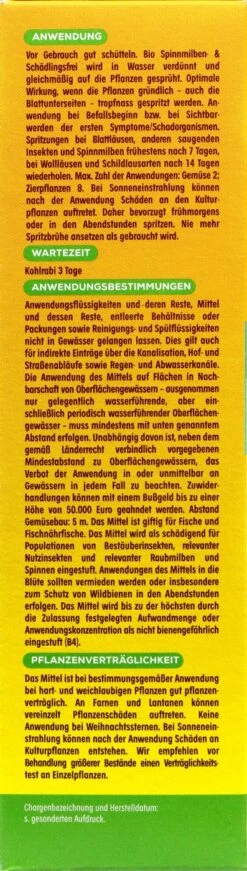Solabiol Bio Spinnmilben- Und Schädlingsfrei - 250 Ml -Bio Garten Solabiol20Bio20Spinnmliben20 20und20Schaedlingsfrei 34331 R01