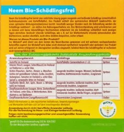 Solabiol Neem Bio-Schädlingsfrei - 30 Ml -Bio Garten Solabiol20Neem20Bio20Schaedlingsfrei 34809 H01