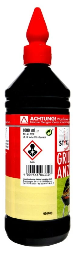 Styx Grillanzünder - 1 L -Bio Garten Styx20Grillanzuender 43728 H02