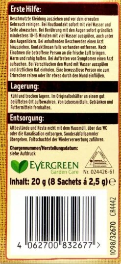 Naturen Bio Zünsler & Raupenfrei XenTari - 20 G 8 Naturen Bio Zünsler & Raupenfrei XenTari - 20 G -Bio Garten Substral20Naturen20Zuensler20und20Raupenfrei20XenTari 32501 L01